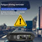 🚗50% OFF NOW! Solar Car GPS Head‑Up Display‑ Wireless Solar Powered HUD Speedometer, Multi‑Function GPS Digital Display Fits All Vehicle Models