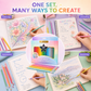 ✏️50% OFF NOW! 50‑Color Erasable Triangular Colored Pencils with Eraser Tips, Pastel Shades Art Pencil Set, Non‑Toxic Drawing Pencils for Kids, Sketching, Journaling & School Art Supplies