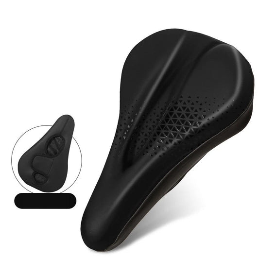 🚴50% OFF NOW! Waterproof Memory Foam Bike Saddle Cushion‑ Soft Shock‑Absorbing Bicycle Seat Cover, Non‑Slip Breathable Saddle Pad for Mountain & Road Bikes