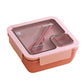 🍱50% OFF NOW! Portioned Microwave‑Safe Lunch Box with Cutlery Storage, 850ML Compartment Bento Box, Leak‑Proof Food Container for Office, School & Outdoor Meal Prep