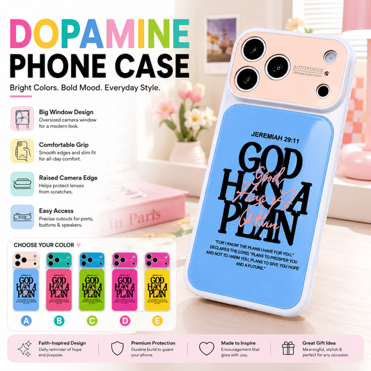🎨50% OFF NOW! Dopamine Color Protective Phone Case – Big Camera Window Faith‑Inspired Shockproof Cover, Comfortable Slim Fit Phone Shell, Precise Cutouts for Daily Use & Meaningful Gift Idea