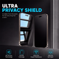 🛡️50% OFF NOW! Privacy Tempered Glass Screen Protector with Automatic Dust Removal‑ 30° Anti‑Spy 9D Full Coverage Diamond Hard Screen Film, Vacuum Ion Layer Anti‑Peep Protective Glass for Smartphones