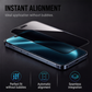 🛡️50% OFF NOW! Privacy Tempered Glass Screen Protector with Automatic Dust Removal‑ 30° Anti‑Spy 9D Full Coverage Diamond Hard Screen Film, Vacuum Ion Layer Anti‑Peep Protective Glass for Smartphones