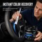 🚗50% OFF NOW! Car Steering Wheel Leather Repair Cream‑  Black Leather Restoration Paste, Fade & Scratch Repair Cream, Non‑Greasy Auto Interior Leather Refinish for Seats & Steering Wheels