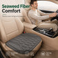 🚗50% OFF NOW! Seaweed Fiber Cooling Car Seat Cushion‑ Breathable Latex Filled Auto Seat Pad, Anti‑Slip Base Comfort Driving Cushion for Long‑Trip Driving & Office Use