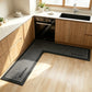 🧺50% OFF NOW! Quick‑Dry Non‑Slip Kitchen Floor Mat‑ L‑Shape & Rectangular Kitchen Rug Set, Water‑Absorbent Stain‑Resistant Anti‑Fatigue Runner Mats for Kitchen Corner Floors