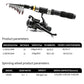 🎣50% OFF NOW! Complete Travel Fishing Gear Set‑Telescopic Fiberglass Fishing Rod Kit with Spinning Reel, Lures Hooks & Storage Bag for Beginners Travel Freshwater Fishing