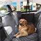 🐶50% OFF NOW! Car Backseat Cover for Pets‑ Quilted Dog Car Seat Hammock, Mesh Visual Window Anti‑Scratch Waterproof Protector with Safety Belt for Vehicle Rear Seats
