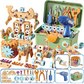 🔧50% OFF NOW! Children's Educational DIY Toy Tool Kit‑ Kids Building Engineering Set with Toy Drill, STEM Creative Construction Assembly Toy for Boys & Girls
