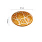 🍽️50% OFF NOW! Bohemian Ceramic Sauce Dish‑ Vibrant Pattern Dipping Bowls, 100ml Lead‑Free Small Ceramic Plates for Dips, Sauces, Snacks & Table Decor