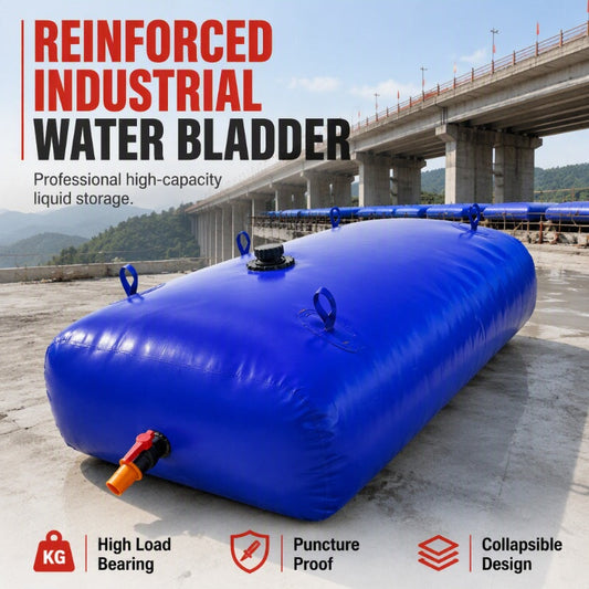 💧50% OFF NOW! Foldable Water Storage Bladder – Reinforced Industrial Collapsible Water Tank, Puncture Proof Large Capacity 100–500L Liquid Storage Bag