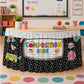 📚50% OFF NOW! Vibrant Classroom Party Table Skirt‑ First Day of School Decorative Table Cover Skirt, Reusable Back‑to‑School Tablecloth for Classroom Welcome Events & School Parties