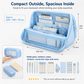 🖊️50% OFF NOW! High Capacity Detachable 9‑Layer Pencil Case‑ Multi‑Compartment Large Stationery Bag with Removable Front Pouch, Portable Durable Pen Pouch for Students School Supplies