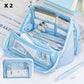 🖊️50% OFF NOW! High Capacity Detachable 9‑Layer Pencil Case‑ Multi‑Compartment Large Stationery Bag with Removable Front Pouch, Portable Durable Pen Pouch for Students School Supplies