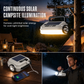 🏕️50% OFF NOW! Dual‑Light Solar Camping Lantern‑Multi‑Function Portable Solar Work Light with Power Bank, Hanging Emergency Lamp for Camping Hiking Power‑Outage
