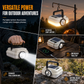 🏕️50% OFF NOW! Dual‑Light Solar Camping Lantern‑Multi‑Function Portable Solar Work Light with Power Bank, Hanging Emergency Lamp for Camping Hiking Power‑Outage