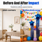 🎉50% OFF NOW! Party Foil Balloon with Tassel Set‑ Star‑Shaped Foil Balloon & Metallic Tinsel Curtain Backdrop Kit, Easy‑Setup Photo Background for Birthday, Celebration & Theme Party Decor
