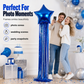🎉50% OFF NOW! Party Foil Balloon with Tassel Set‑ Star‑Shaped Foil Balloon & Metallic Tinsel Curtain Backdrop Kit, Easy‑Setup Photo Background for Birthday, Celebration & Theme Party Decor