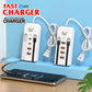 Charge 6 Devices Instantly! No-Clutter 66W Desktop Power Hub