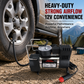 🚗50% OFF NOW! Heavy‑Duty Single‑Cylinder Car Air Compressor‑12V Portable Tire Inflator with Pressure Gauge, Fast Inflation Air Pump for Cars, Trucks & SUVs Emergency Use