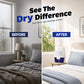 🌫️50% OFF NOW! Portable Mini Dehumidifier for Home‑ Quiet Compact Moisture Absorber, One‑Button Small Dehumidifier for Bedroom, Closet & RV Damp Removal
