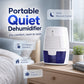 🌫️50% OFF NOW! Portable Mini Dehumidifier for Home‑ Quiet Compact Moisture Absorber, One‑Button Small Dehumidifier for Bedroom, Closet & RV Damp Removal