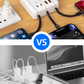 ⚡50% OFF NOW! Multi‑Port USB Charging Station‑Built‑in Retractable Cables PD Fast Charger Hub, Anti‑Static Multi‑Device Power Socket for Home Travel