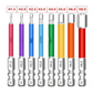 🛠️50% OFF NOW! Magnetic Anti-Slip Screwdriver Bit Set – S2 Steel Hex Driver Bits, Color Coded Magnetic Drill Bits for Electric Screwdriver & Hand Repair Work