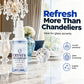 ✨50% OFF NOW! Crystal Chandelier Cleaner Spray‑Streak‑Free Instant Shine Spray, Quick‑Easy No‑Wipe Cleaning Spray for Crystal Lamp, Glass & Decorative Ornaments