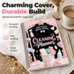 📋50% OFF NOW! Focused Cleaning Planner Notebook – A5 60 Pages Household Chore Chart Journal, Deep Cleaning Schedule Tracker for Home Cleaning Tasks & Household Management