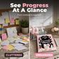 📋50% OFF NOW! Focused Cleaning Planner Notebook – A5 60 Pages Household Chore Chart Journal, Deep Cleaning Schedule Tracker for Home Cleaning Tasks & Household Management