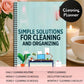 📋50% OFF NOW! Focused Cleaning Planner Notebook – A5 60 Pages Household Chore Chart Journal, Deep Cleaning Schedule Tracker for Home Cleaning Tasks & Household Management