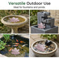 🍃50% OFF NOW! Universal Fit Bird Bath Purifier‑Maple‑Leaf Shape Water Cleaner, Keep Birdbath Water Fresh for Stone, Ceramic, Metal & Resin Garden Bird Baths