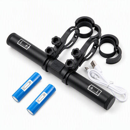 🚴50% OFF NOW! Bicycle Handlebar Extender Bracket with USB Power Bank Function, Dual Mount Bike Handlebar Extension for Bike Lights, GPS & Cycling Accessories