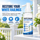 🛡️50% OFF NOW! White Railing Anti-Rust Spray‑Weatherproof White Metal Surface Refresh & Protection Spray, Restores & Guards Outdoor Railings, Fences & Metal Furniture
