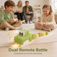 🐍50% OFF NOW! Remote Control Snake Toy with Magnetic Splicing Segments‑RC Battle Snake, Dual Player Game with Lights & Sound, Educational Parent-Child Interactive Toy for Kids