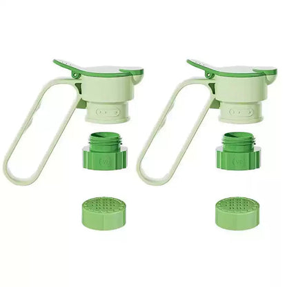 🍶50% OFF NOW! Multipurpose Bottle Pour Spout with Handle‑Reusable Flip Cap Bottle Dispenser, Leak-Proof Pouring Nozzle for Beverage, Juice & Homemade Drinks