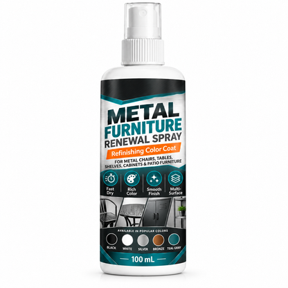 🛠️50% OFF NOW! Furniture Color Touch Up Spray Paint‑Fast Drying Metal Furniture Renewal Spray, Wear-Resistant Refinishing Coating for Outdoor Metal Chairs & Tables