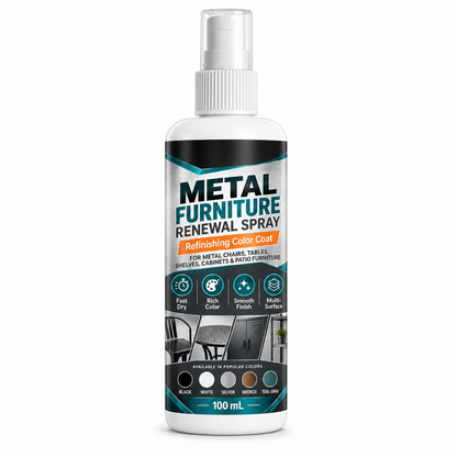 🛠️50% OFF NOW! Furniture Color Touch Up Spray Paint‑Fast Drying Metal Furniture Renewal Spray, Wear-Resistant Refinishing Coating for Outdoor Metal Chairs & Tables