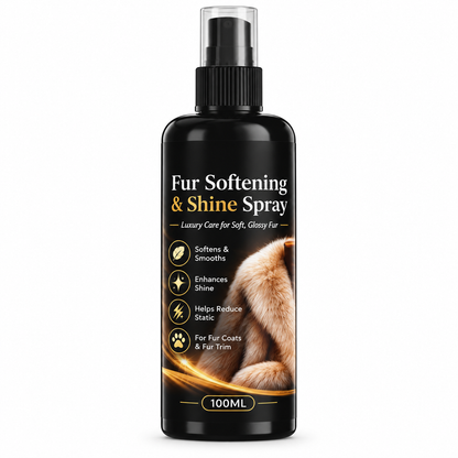 🧥50% OFF NOW! Anti-Static Glossing Fur Care Spray‑Fur Softening & Shine Conditioning Spray, Restore Silky Texture for Fur Coats & Luxury Faux Fur
