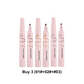 💄50% OFF NOW! Waterproof Four-Prong Brow Pencil – Micro 4 Fork Tip Eyebrow Pen, Long Lasting Natural Brow Tattoo Pen for Realistic Hair-Like Eyebrows