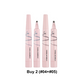 💄50% OFF NOW! Waterproof Four-Prong Brow Pencil – Micro 4 Fork Tip Eyebrow Pen, Long Lasting Natural Brow Tattoo Pen for Realistic Hair-Like Eyebrows