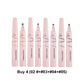 💄50% OFF NOW! Waterproof Four-Prong Brow Pencil – Micro 4 Fork Tip Eyebrow Pen, Long Lasting Natural Brow Tattoo Pen for Realistic Hair-Like Eyebrows