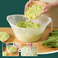 🥬50% OFF NOW! No-Mess Fine Mesh Nylon Strain Bag – Reusable Food Filter Bag for Squeezing Vegetable Water, Straining Juice, Nut Milk & Dumpling Filling, Drawstring Food Strainer Bag for Kitchen