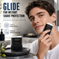 🔥50% OFF NOW! Men's 3-in-1 Elegance Shaving Stick – Solid Shave Lather Stick with Natural Moisturizing Oils, Instant Skin Protection for Smooth Shave, Portable Shaving Balm Stick for Daily Grooming