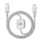 ⚡50% OFF NOW! 240W Fast Charging Braided USB-C Cable, High Speed Power Delivery Cord for Phone, Tablet & Laptop