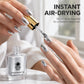 ✨ 50% OFF NOW! No-Bake Galaxy Chrome Silver Nail Polish – Air Dry Mirror Shine Nail Varnish, Salon Metallic Mirror Finish, No UV Lamp Needed for DIY Nail Art