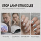 ✨ 50% OFF NOW! No-Bake Galaxy Chrome Silver Nail Polish – Air Dry Mirror Shine Nail Varnish, Salon Metallic Mirror Finish, No UV Lamp Needed for DIY Nail Art