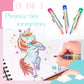 🖍️ 50% OFF NOW! 8-in-1 Press-on Multicolor Crayon – Retractable Compact Creative Drawing Pen, 8 Bright Colors in One, Portable Art Supply for Kids Drawing & Doodle