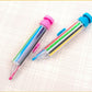 🖍️ 50% OFF NOW! 8-in-1 Press-on Multicolor Crayon – Retractable Compact Creative Drawing Pen, 8 Bright Colors in One, Portable Art Supply for Kids Drawing & Doodle